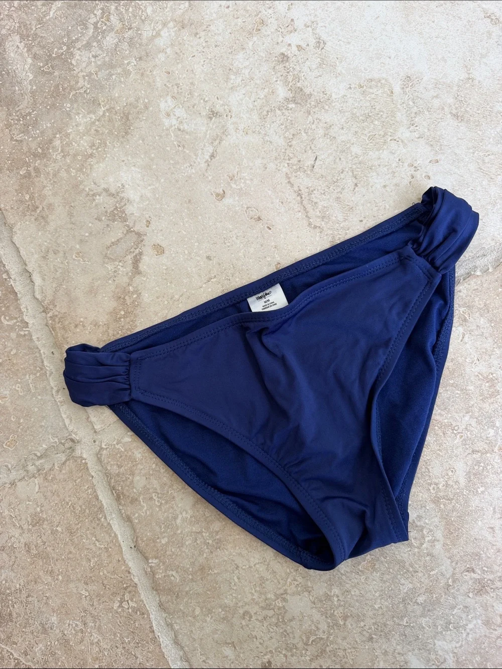Women’s stars/stripe MED. Push-Up Bikini Top and Mix-and-Match Bottoms both MED.
